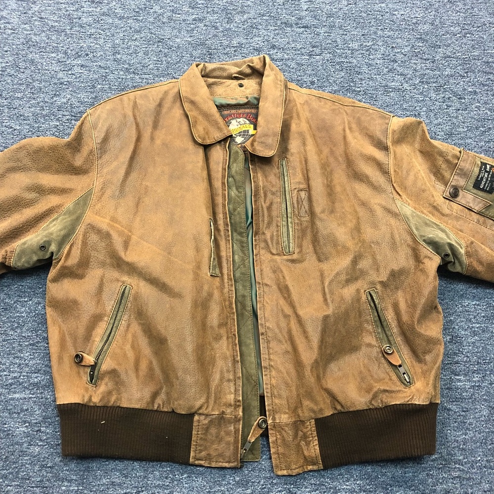 Vintage leather jacket